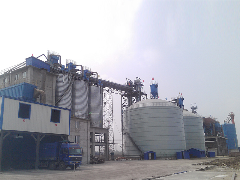 Four 10,000 cement steel silos in Jihai, Hulunbeir